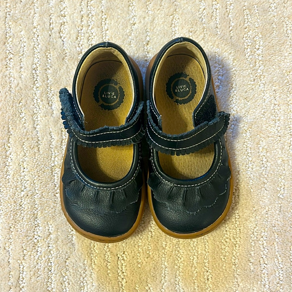 Livie & Luca Velcro Mary Jane’s black
